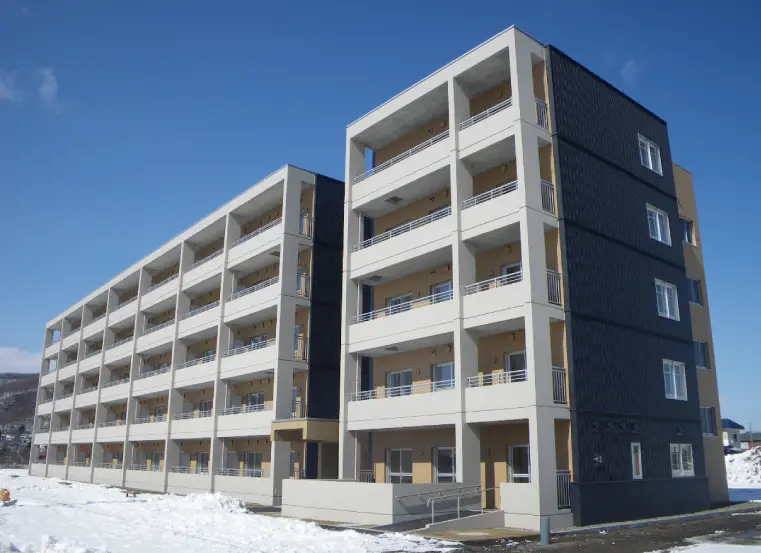 登別市道営住宅新築工事(であえ～るはまなす団地)